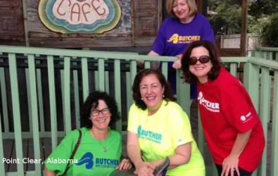 The ladies of Butcher AC in Point Clear, AL