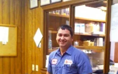 Butcher AC employee