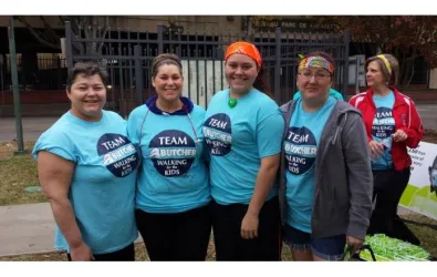 Butcher AC employees at the St. Jude Walk