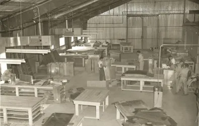 Photo scan of the old Butcher workshop