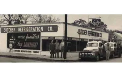 Butcher Refrigeration company building