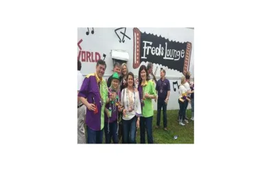 Butcher AC team members at Mardi Gras