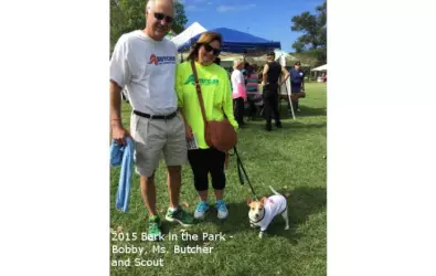 Butcher team members at Bark in the Park 2015